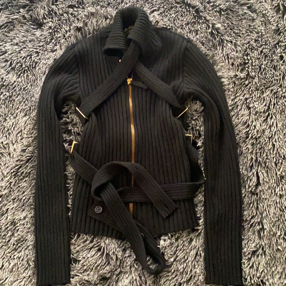 Vintage 90s Jean Paul Gaultier bondage sweater